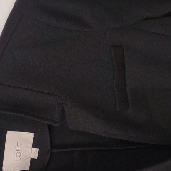 Ann Taylor Loft Small 2-button Blazer black VGC - Picture 7 of 13